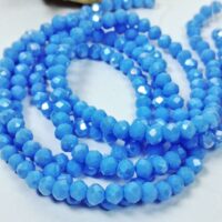 Скло 4мм 110-115шт з переливом джинсовий матовий 04073-1ab