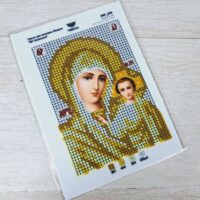 Virena А6Р-073 БМ Казанська, схема для вишивки бісером