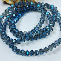 Скло 4мм 110-115шт райдужний з переливом 04312