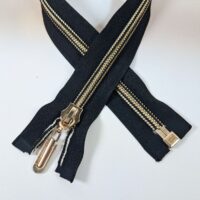 Спіральна блискавка Т10 ланка Gold-rose 60см 1б s1018