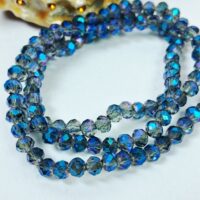 Скло 4мм 110-115шт з синім відтiнком 04314