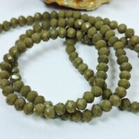 Скло 4мм 110-115шт гірчичний матовий 04066-1