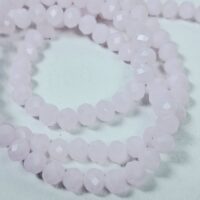 Скло 4мм 110-115шт рожевий матовий 04054