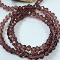 Скло 4мм 110-115шт баклажановий 04017