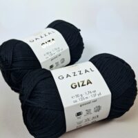 Газзал гіза (Gazzal Giza) 50г/125м 2457 чорний