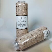 Інфініті Ярн (Infinity Yarn) 100г/800м Паєтка 3мм на котоні 51 беж