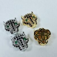 Намисто Кiшка з чорними стразами 11*11см 35091/33382