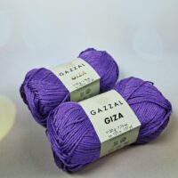 Газзал гіза (Gazzal Giza) 50г/125м 2468 лаванда