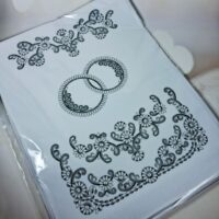 Virena РВВ-043 Рушник весільний великий в сріблі, набiр для вишивки бісером та намистинами