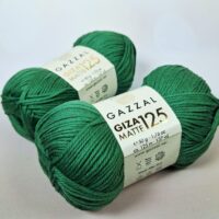 Газзал гіза матовий 125 (Gazzal Giza Matte) 50г/125м 5561 зелений