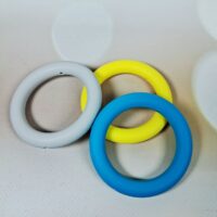 Силіконова основа круг-кільце для гризунків 65*10мм ГЗ36510к21