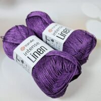 Ярнарт Інтенс Лінен (YarnArt Intense Linen) 50г/175м 4112 фiолетовий