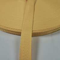 Стрічка ремінна 20мм Ялинка жовта 14-0760 ТСХ 0017