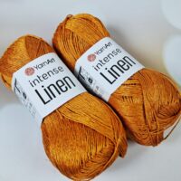 Ярнарт Інтенс Лінен (YarnArt Intense Linen) 50г/175м 4116 гарбузовий