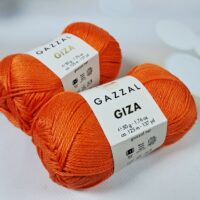 Газзал гіза (Gazzal Giza) 50г/125м 2465 оранжевий