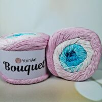 ЯрнАрт Букет (YarnArt Bouquet) 250г/500м 702 рожевий