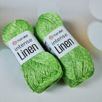 Ярнарт Інтенс Лінен (YarnArt Intense Linen) 50г/175м 4125 салатовий
