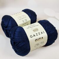 Газзал гіза (Gazzal Giza) 50г/125м 2476 синiй темний