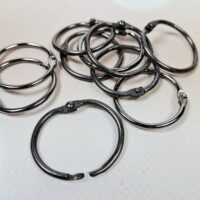 LD-199-5 Кiльце самозатискне 35мм чорне