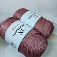 Ярнарт макраме XL 250/130м 141 припорошена троянда