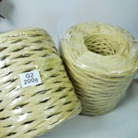 Рафія плоска 200г G2 солома