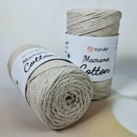 Ярнарт Макраме Коттон (YarnArt Macrame Cotton) 250г/225м 753 свiтлий беж