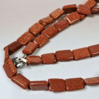 Намистини Авантюрин прямокутник 7*10мм 45см 27533