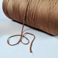 Numune Kodu 100г/450м шнур плаский коричневий стрейч