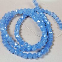 Скло 3,2*2,5мм 140-150шт з переливом темно бузковий матовий 03060ab