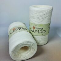 ЯрнАрт Папіро (YarnArt Papiro) 100г/130м 1307 молочний