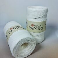 ЯрнАрт Папіро (YarnArt Papiro) 100г/130м 1311 бiлий