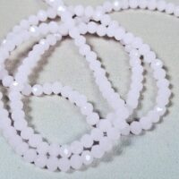 Скло 3,2*2,5мм 140-150шт рожевий матовий 03054