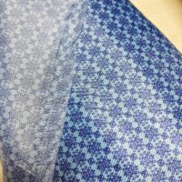 Пiдкладкова тканина 1,5см синiй вiнтаж