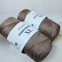 Ярнарт макраме XL 250/130м 170 бежево-сiрий темний