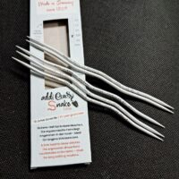 ADDI 203-2 Спиці гнутi панчишнi Crasy Snake Lace 3.25мм 15см