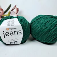 ЯрнАрт Джинс (YarnArt Jeans) 50г/160м 92 смарагдовий