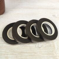 Флористическая лента (тейп-лента) №3/32 36м коричневая