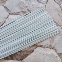 Флористичний Герберний дріт 1,2мм 40см 10шт білий