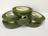 Флористическая лента (тейп-лента) №1/19/12 зеленый средний 306