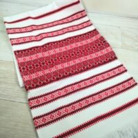 Рушник обрядовий 068/00-1-09 р.1,50*0,33см червоний