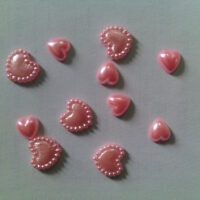 Сердечки, бантики 1-1,8см 3206