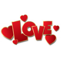 Алмазна вишивка DM-388 LOVE 20*40см