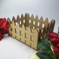 ПА-Ц-014 Лукошко "Заборик" 18,5*15,2*9,7см МДФ