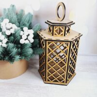 ПА-ДД-013-2 Підсвічник 42*23*23см натуральний