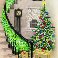 Миледи СЛ-3210 Новогодняя ночь, схема под бисер