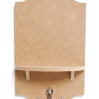 ПА-ДД-025 Полка с вешалкой маленькая 13*5,5*25,5см МДФ