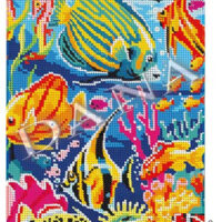 ДАНА-2103 Морское дно, схема под бисер