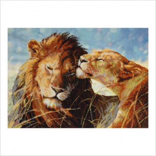 ВДВ Т-0584 Любовь, схема под бисер