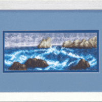 Чарiвна Мить СТ-39 Скалы, набор для вышивания в смешанной технике