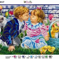 Фея Вышивки АВ-27 Пара, схема под бисер